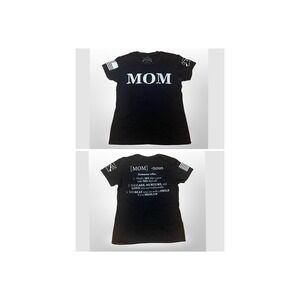 Grunt Style MOM Definition Black T Shirt Women's Sz‎ M casual comfy cute retro